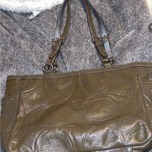 Vintage  Coach Patent Tote